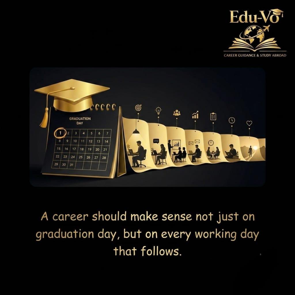 A career should make sense on every working day